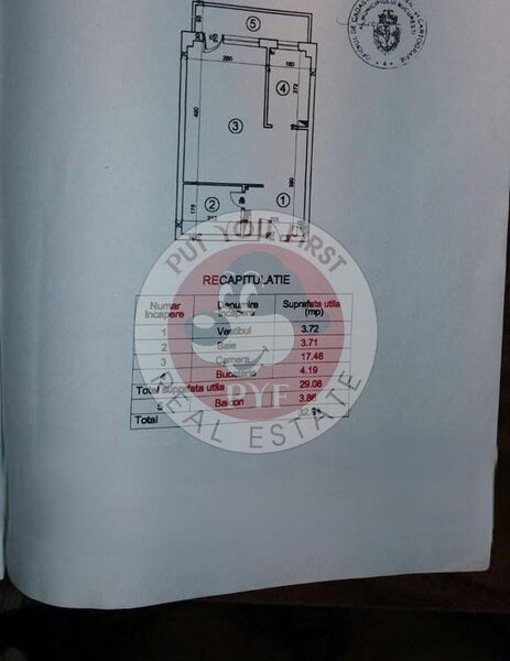 Tineretului l Garsoniera l Decomandat l 33mp l B10528